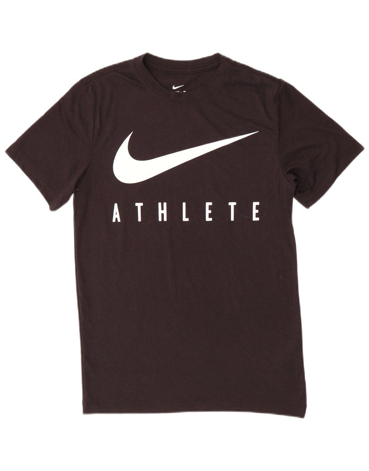 NIKE Camiseta Dri Fit Graphic para Hombre Top XS Poliéster Negro
