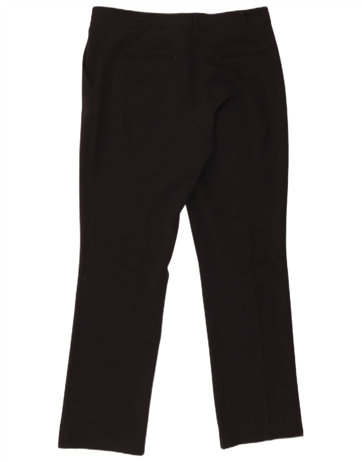 Max & Co. Pantalón chino recto para mujer W32 L30 Black