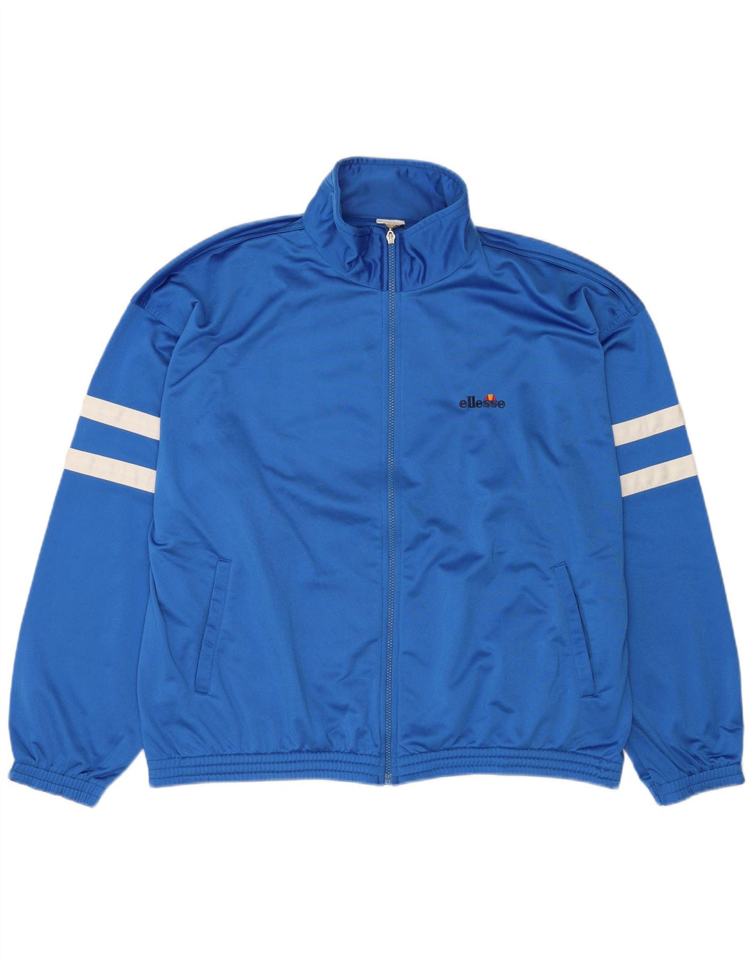 Ellesse Hombre Chándal Top Jacket XL Azul Colorblock Poliéster