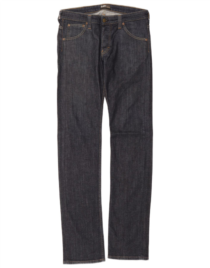 Lee Jeans Powell Rectos Para Mujer W32 L36 Algodón Azul Marino