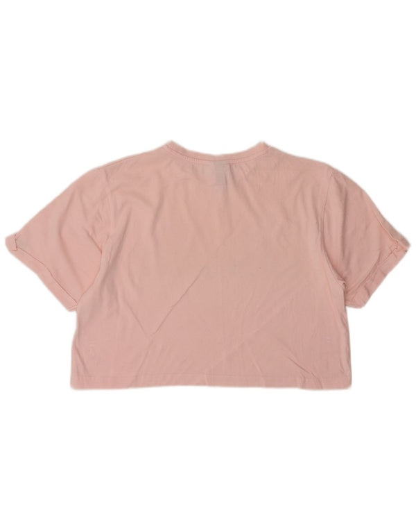 Camiseta Ellesse Crop Graphic para mujer UK 10 Small Pink
