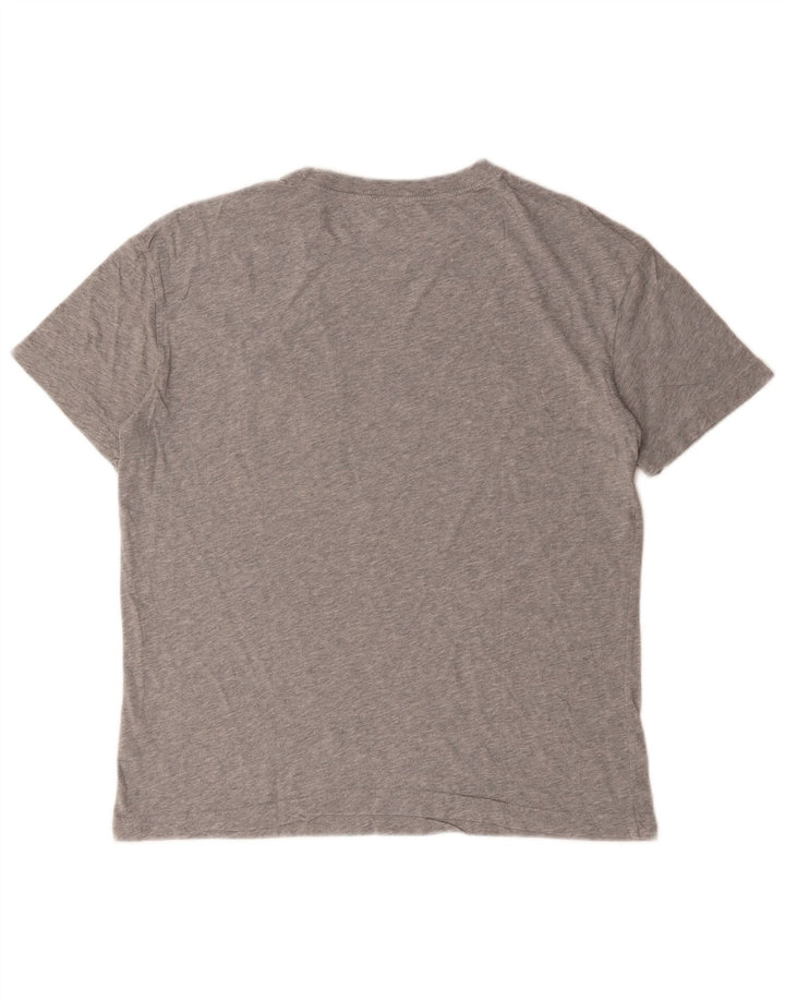 Nike Camiseta gráfica para hombre Top pequeño de algodón moteado gris
