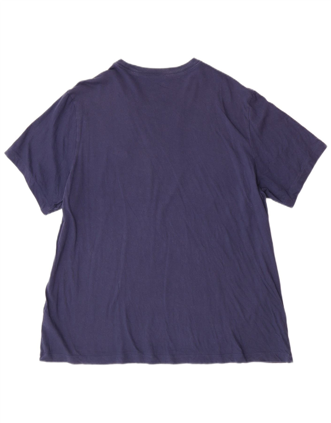 Camiseta Nike Hombre Top 2XL Azul Marino Algodón