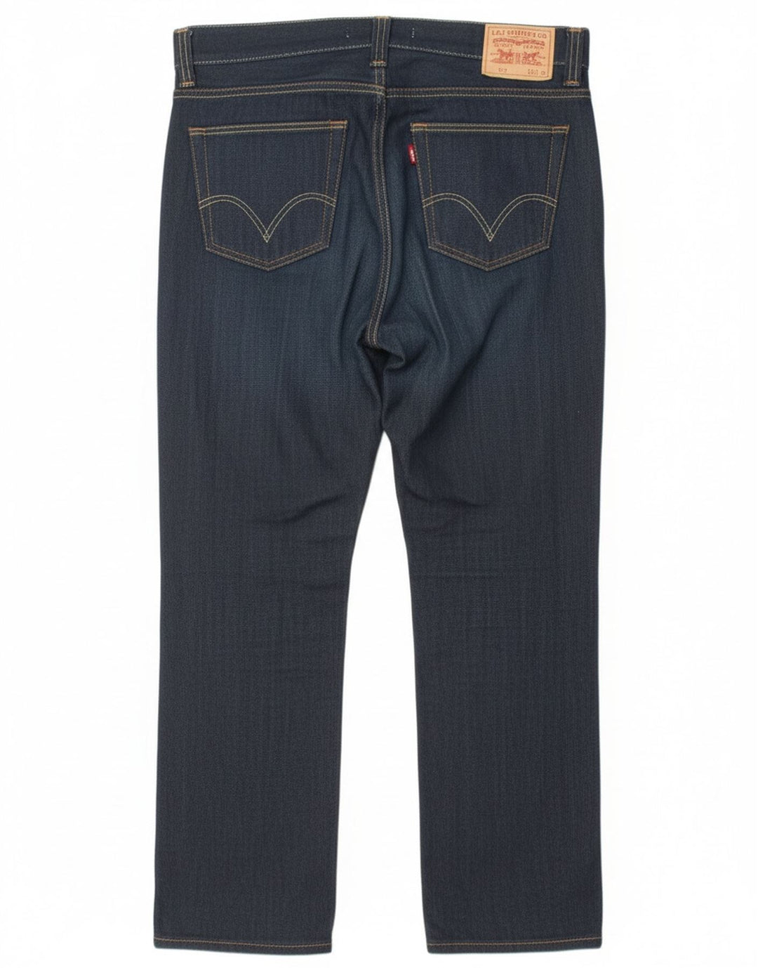 Levi's Hombre 511 Slim Jeans W38 L31 Algodón Azul Marino