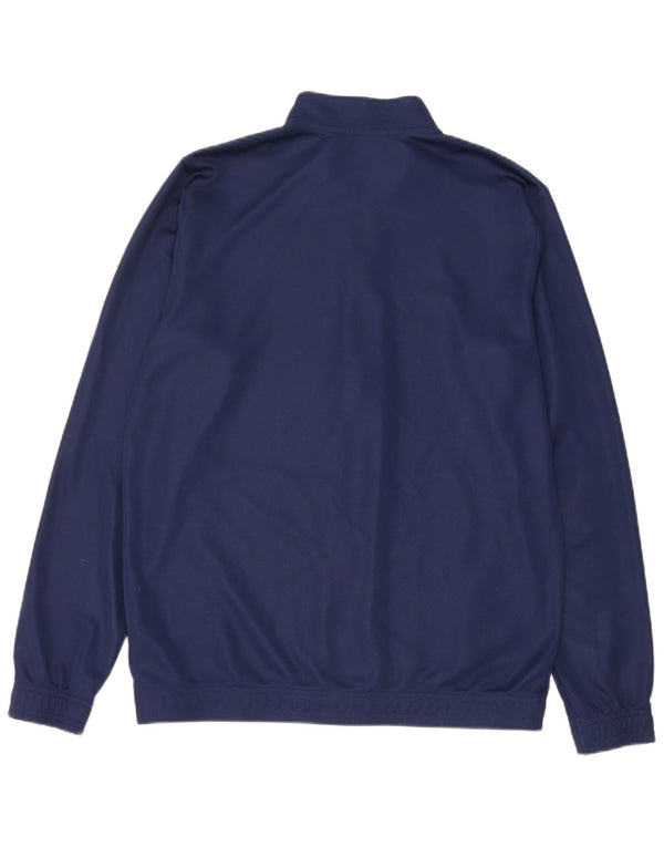 Adidas Hombre Chándal Top Chaqueta Grande Azul Marino Poliéster