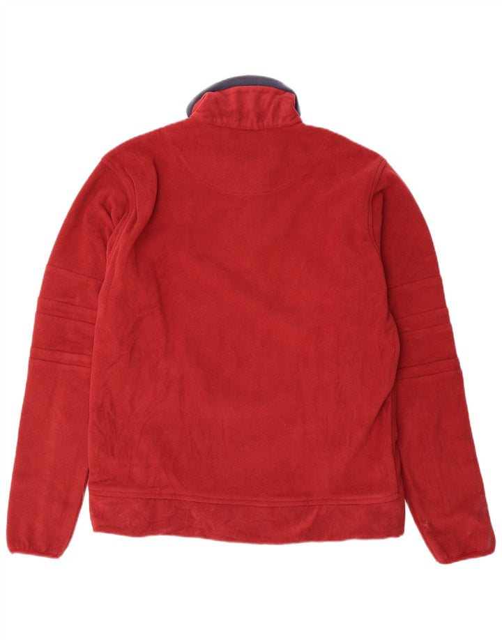 LOTTO Jersey Polar Hombre con Cremallera y Cuello XL Poliéster Rojo