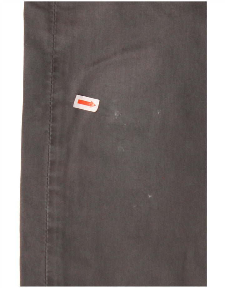 LEVI'S Pantalones casuales rectos para hombre W34 L32 Algodón gris