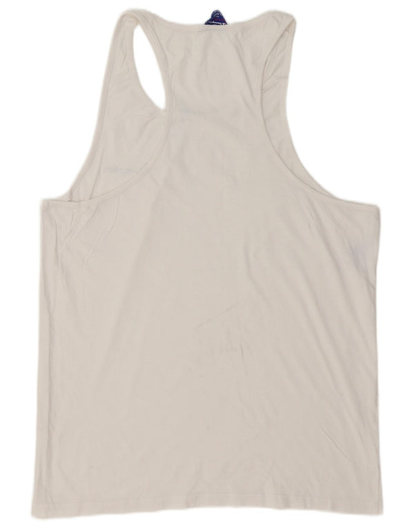 Champion Chaleco Para Hombre Top Grande Blanco