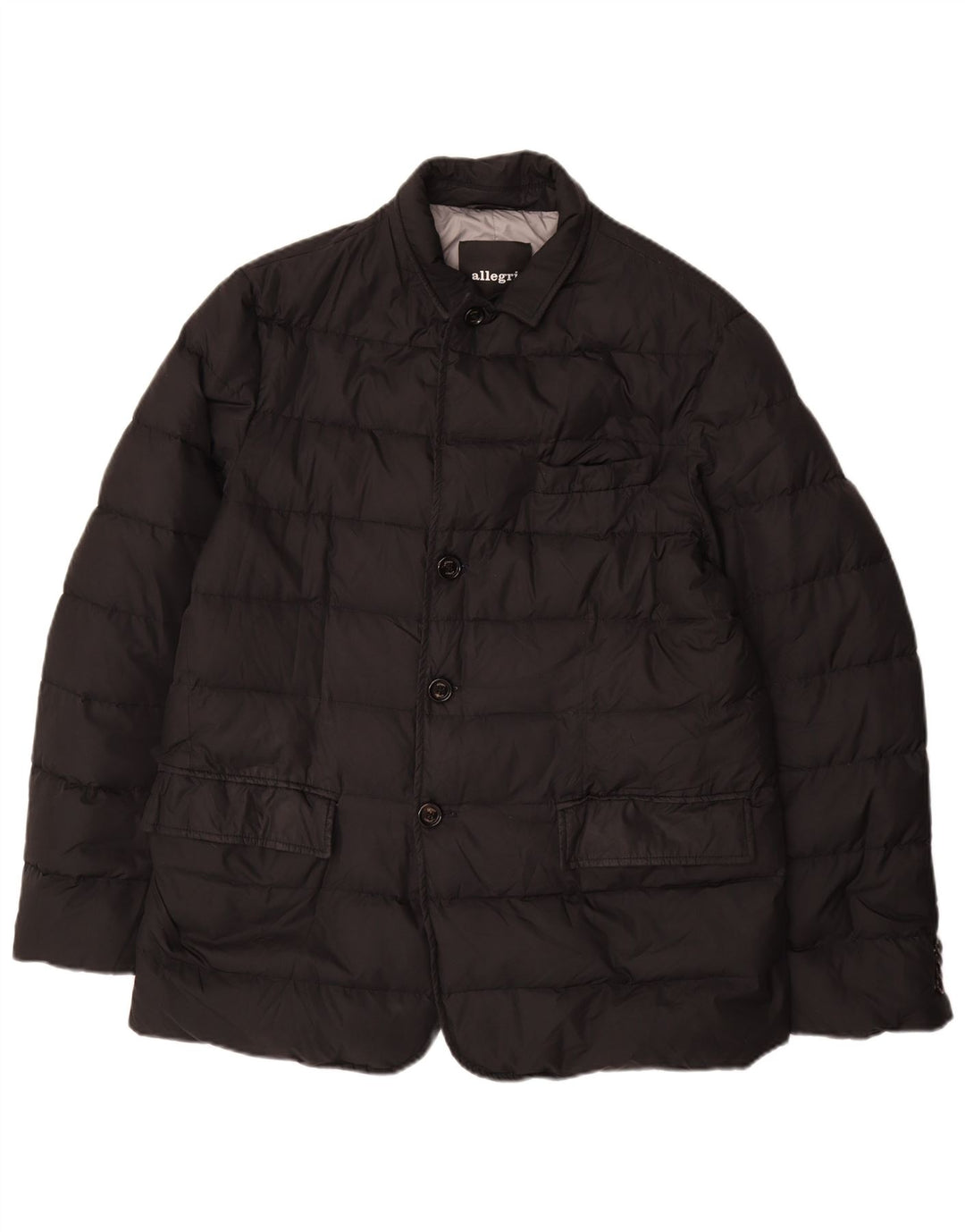 Allegri Chaqueta acolchada para hombre IT 54 2XL Poliéster negro