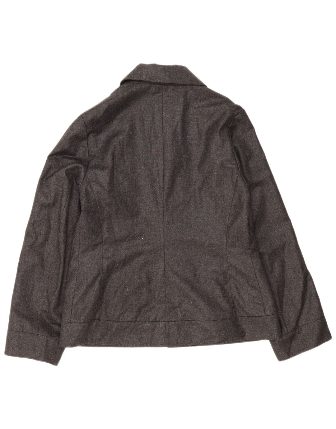 WHISTLES Chaqueta bomber para mujer Reino Unido 14 Lana gris grande