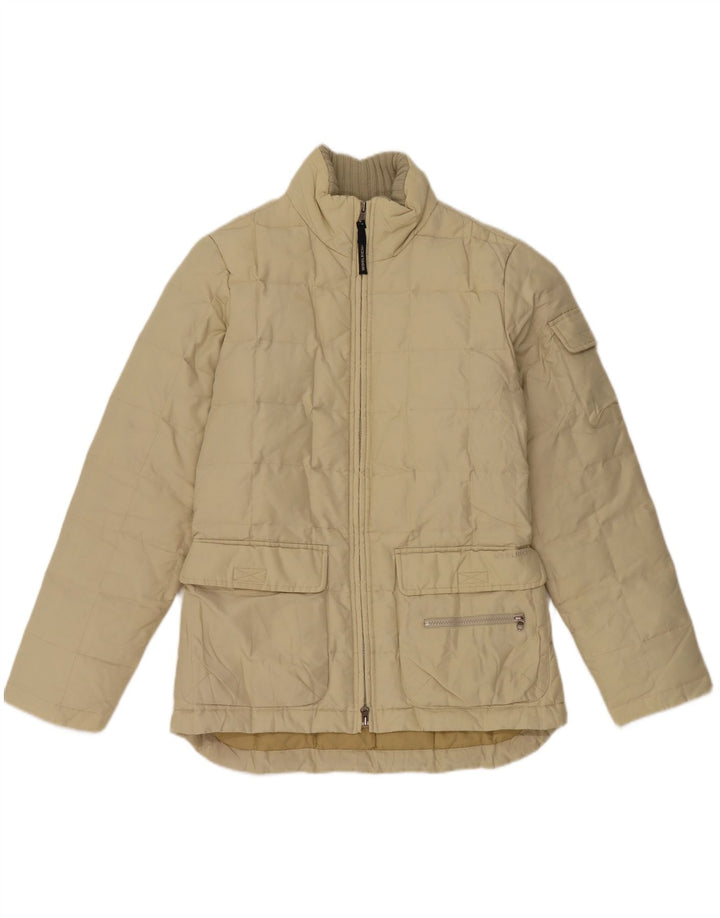 Woolrich Chaqueta acolchada para mujer Reino Unido 44 Grande Beige