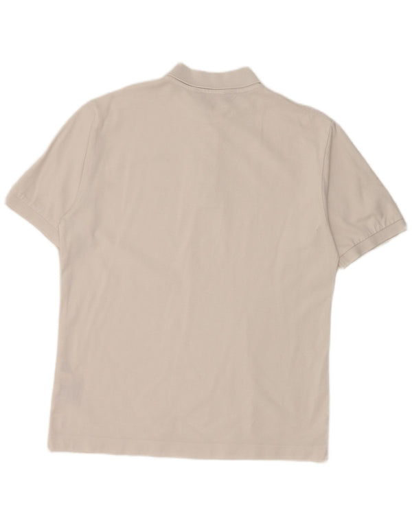 Polo Kappa Hombre Algodón Blanco Mediano