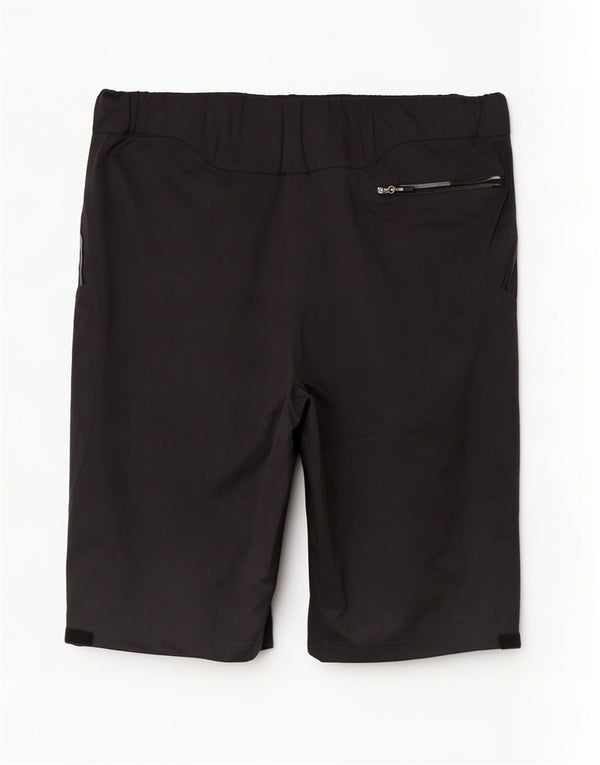 Shorts cargo de senderismo con gráfico para hombre W32 Poliéster negro mediano