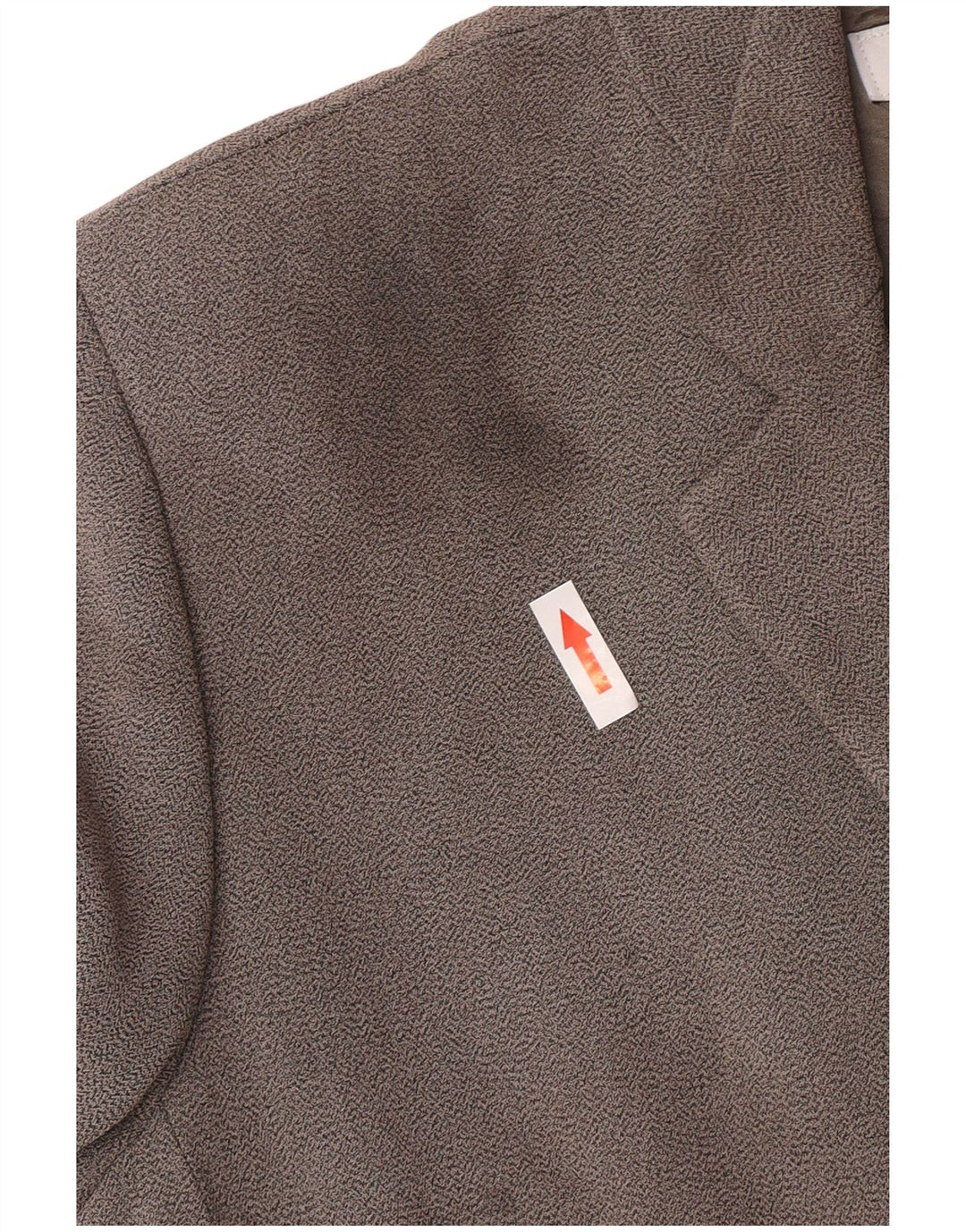 Marella Chaqueta Blazer de 2 Botones para Mujer UK 46 Grande Viscosa Gris