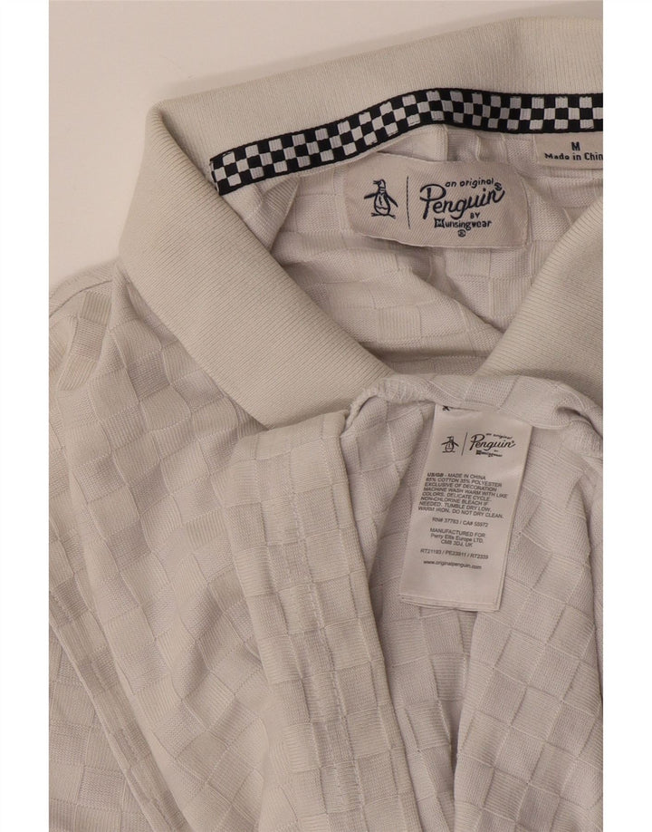 Polo Penguin Hombre Algodón Gris Medio