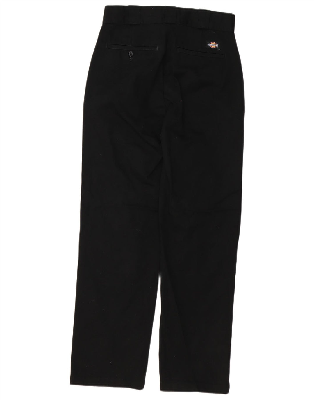 Dickies Pantalón chino recto para hombre W26 L29 Poliéster negro