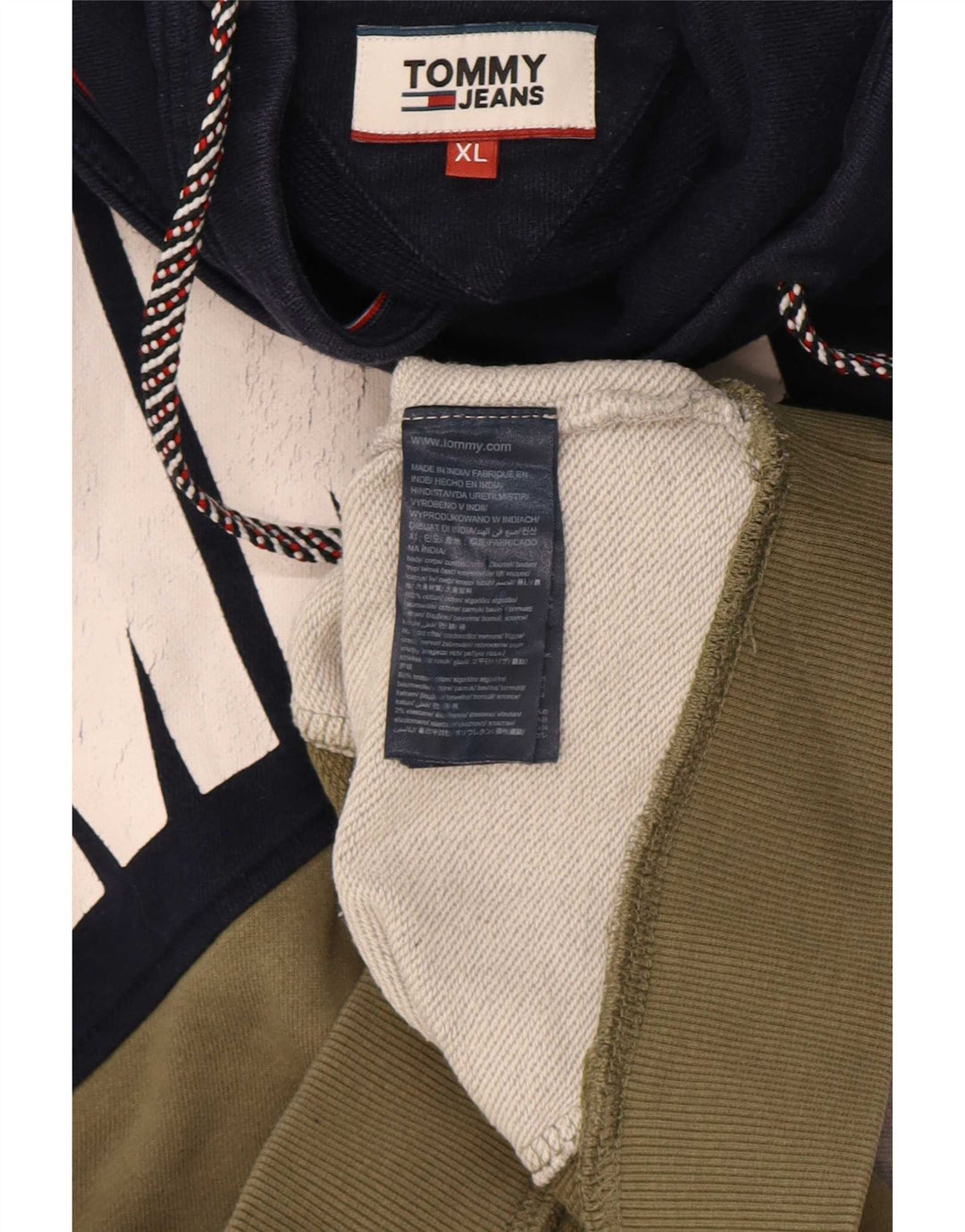 Tommy Hilfiger Sudadera Gráfica Jumper XL Multicolor Colorblock Hombre