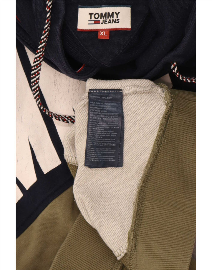 Tommy Hilfiger Sudadera Gráfica Jumper XL Multicolor Colorblock Hombre