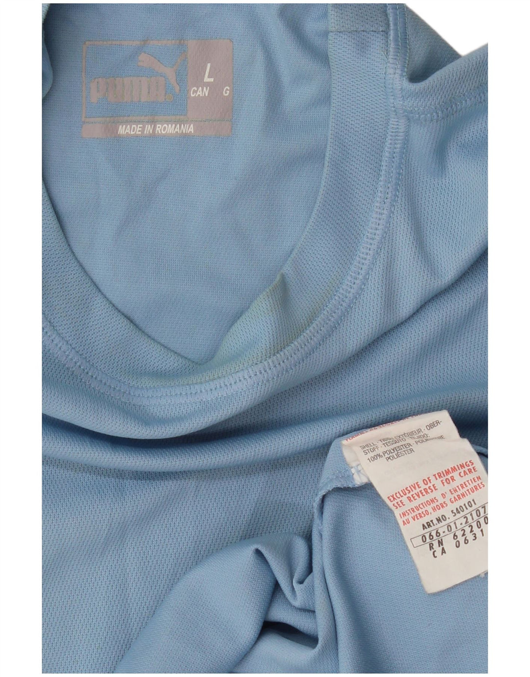 Camiseta PUMA para hombre Top grande poliéster azul