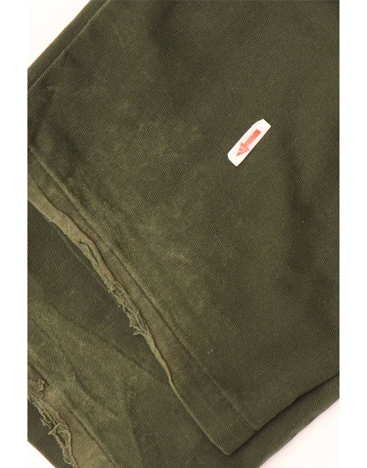 Pantalones Dickies Hombre Pegged Cargo W44 L31 Poliéster Verde