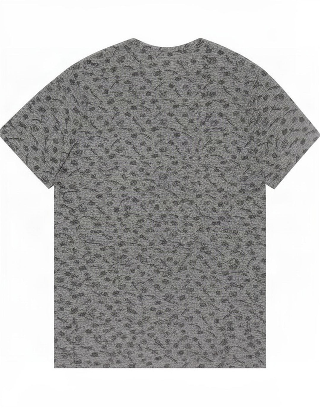 Santa Cruz Hombre Camiseta Gráfica Top Poliéster Gris Medio
