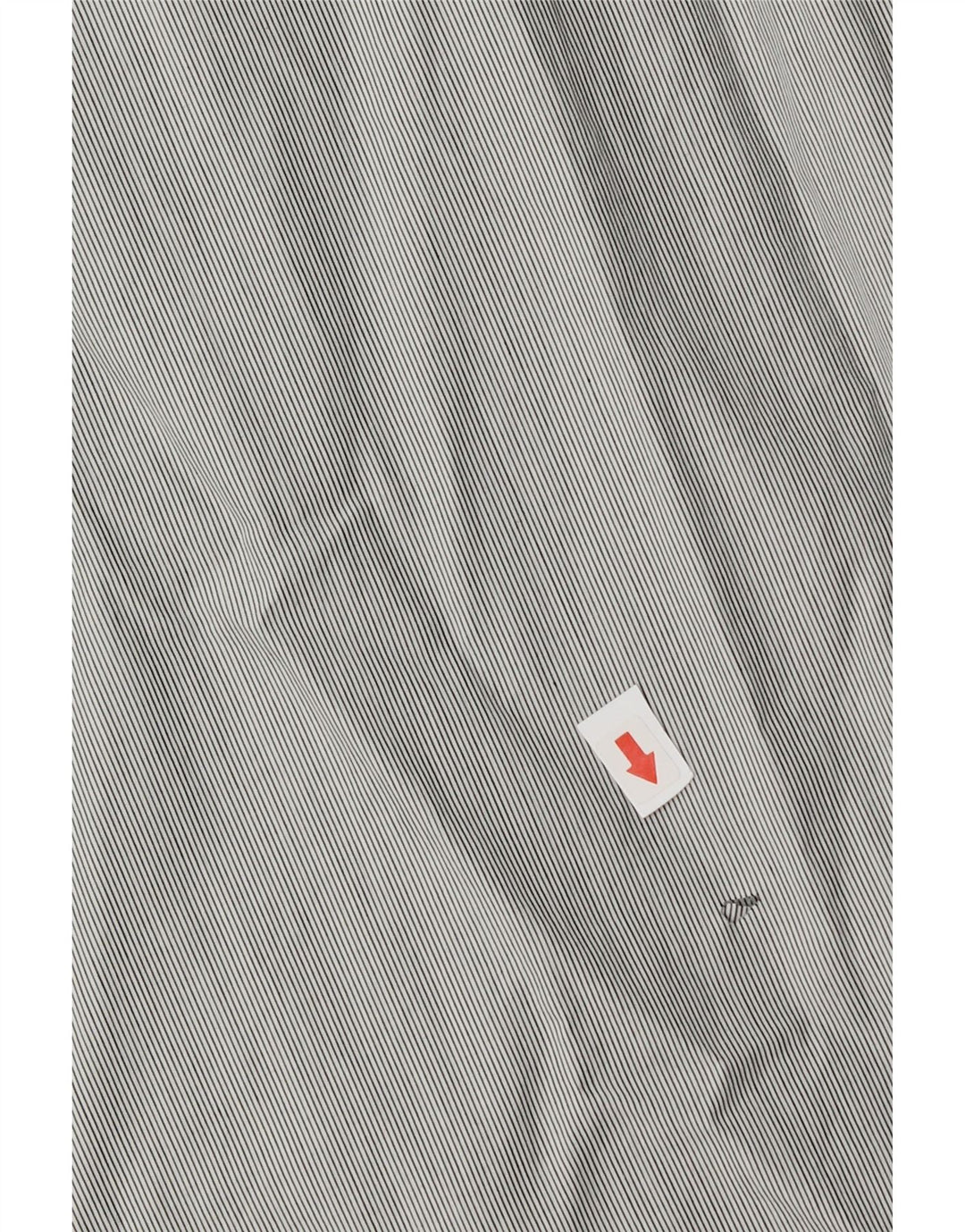 Camisa Etro Hombre Talla 43 XL Algodón Gris Rayas