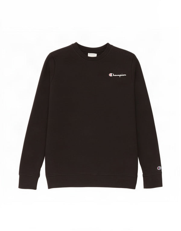 Champion Sudadera Jumper Pequeño Algodón Negro Hombre