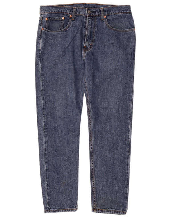 Levi's Vaqueros cónicos 502 Hi-Ball para hombre W34 L30 Algodón azul