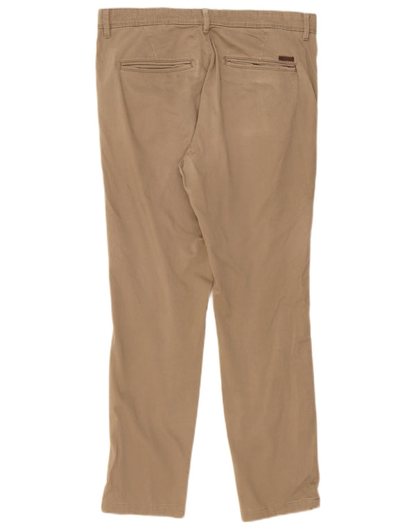 Jack & Jones Mens Marco Slim Chino Pantalones W31 L27 Algodón Beige