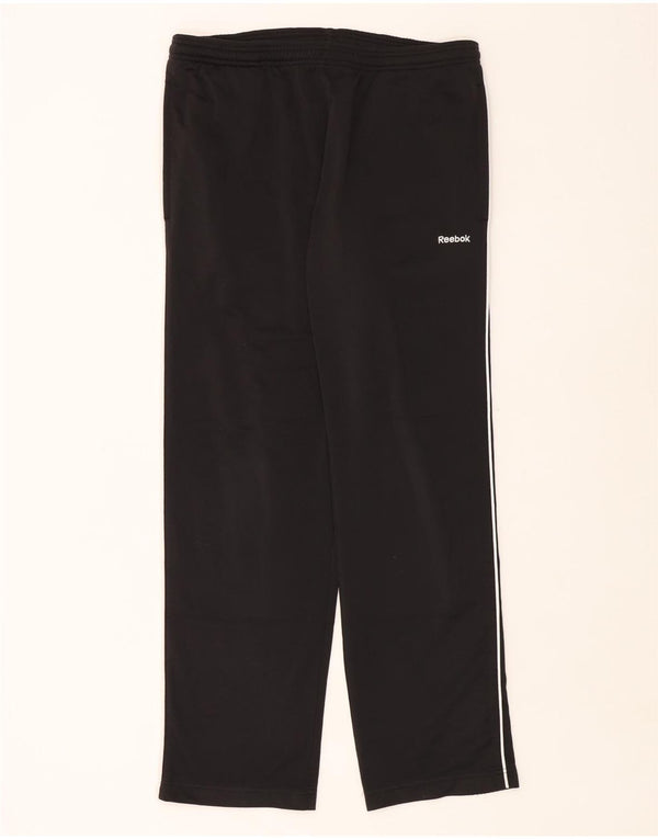 Reebok Pantalón Chándal Hombre Small Negro Poliéster