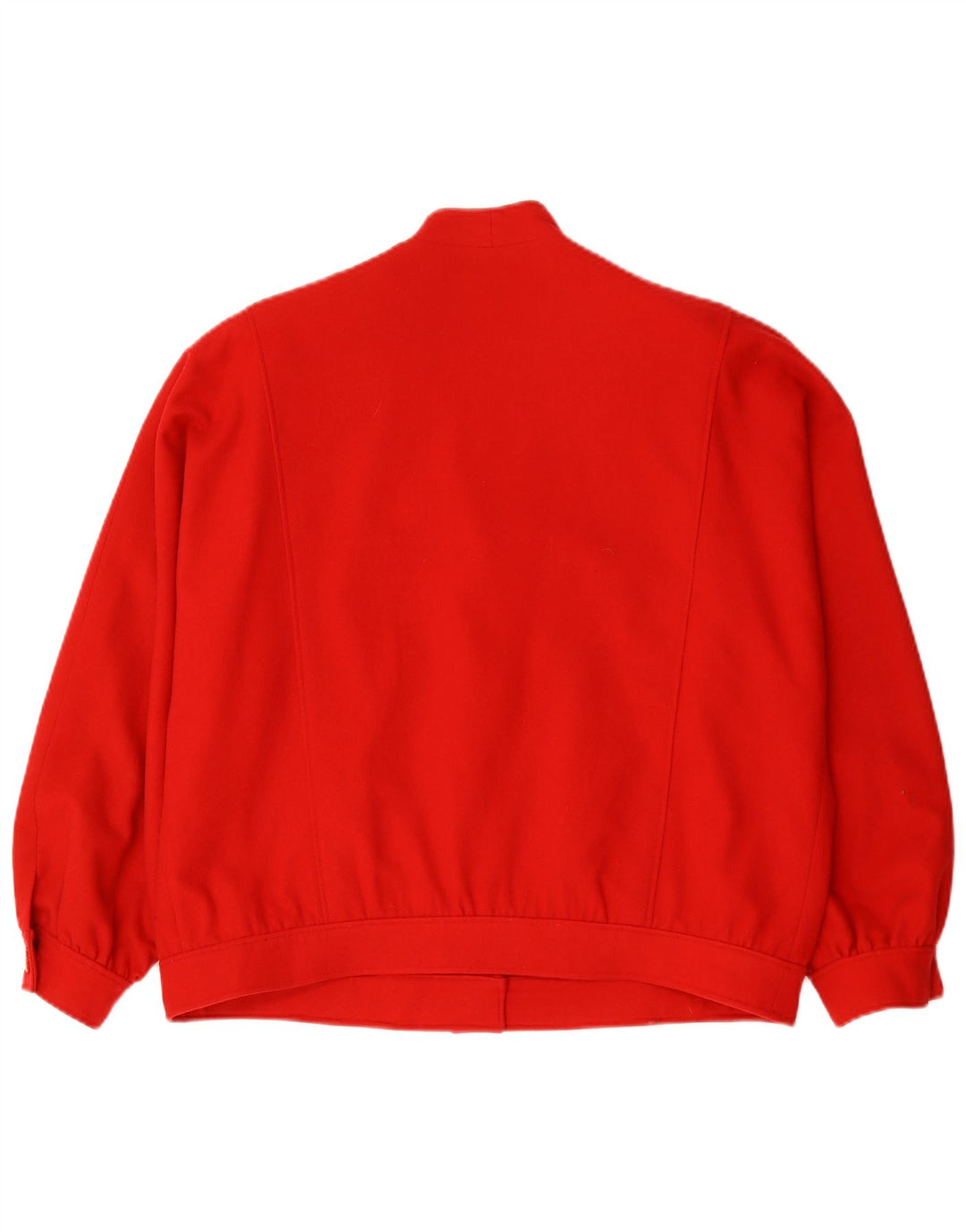 Vintage mujer chaqueta bomber de gran tamaño Reino Unido 20 2XL rojo