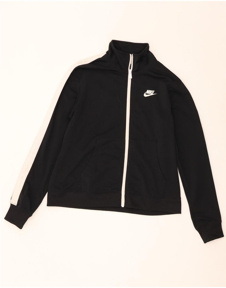 Nike - Chaqueta de chándal para mujer, talla M, color negro, poliéster