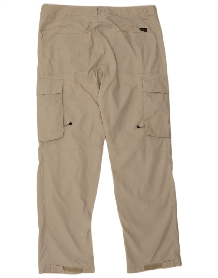 JACK WOLFSKIN Pantalones cargo de corte regular para hombre UK 44 XL W36 L33 Beige
