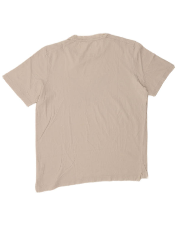 Puma Camiseta gráfica para hombre Top Medium White Cotton