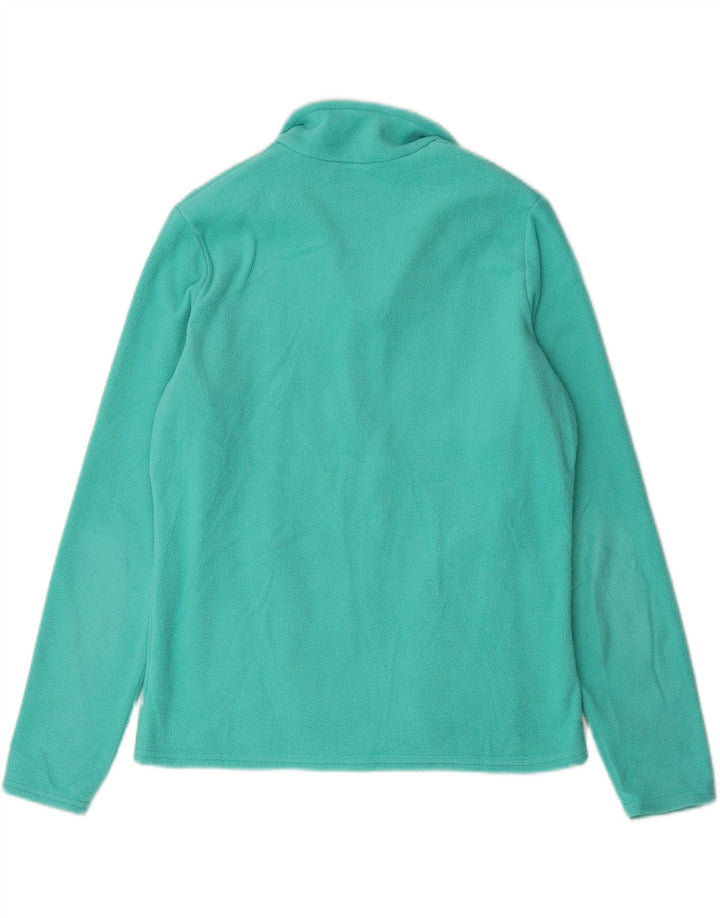 Marks & Spencer Chaqueta polar para mujer UK 44 Poliéster verde grande