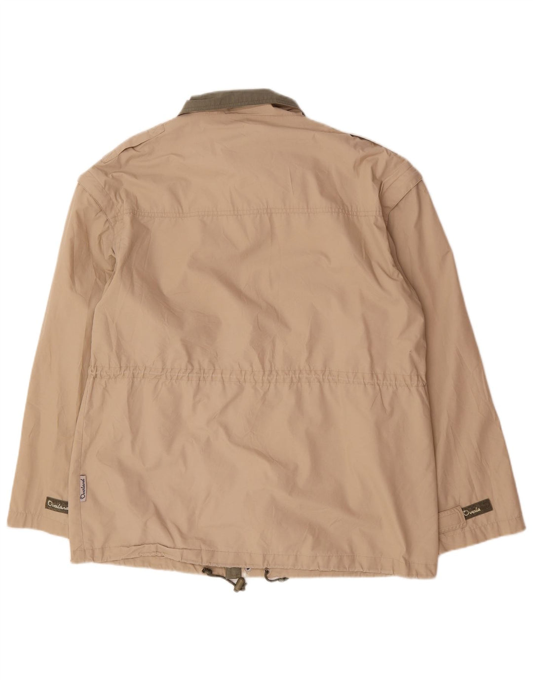 Overland Chaqueta utilitaria para hombre UK 42 XL Algodón beige