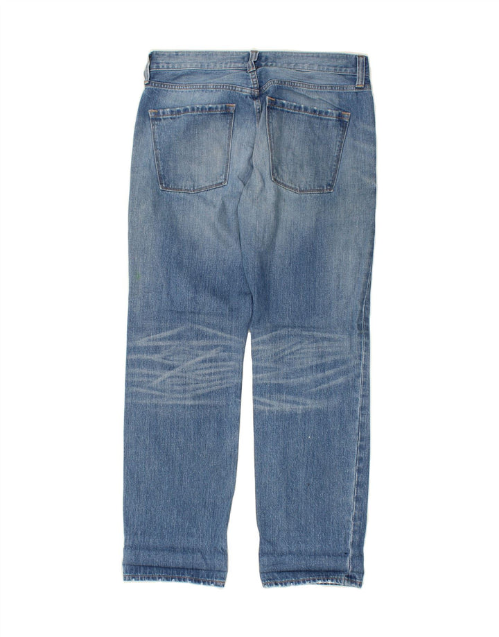 J. CREW Womens Straight Jeans W28 L30 Blue Cotton Vintage J. Crew and Second-Hand J. Crew from Messina Hembry 
