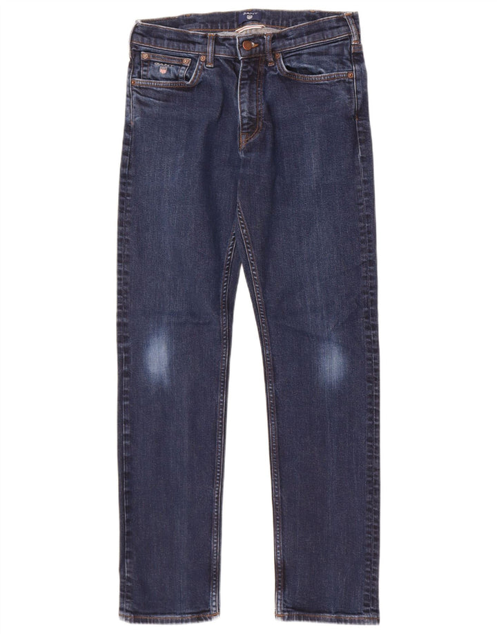 Vaqueros Gant Hombre Slim W30 L32 Algodón Azul Marino
