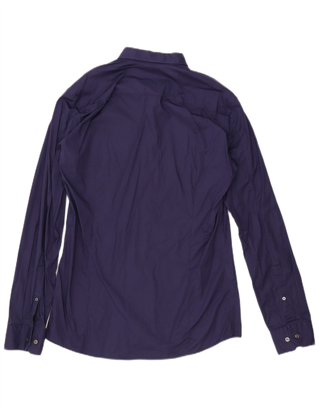 Camisa HUGO BOSS Hombre Slim Fit XL Algodón Azul Marino