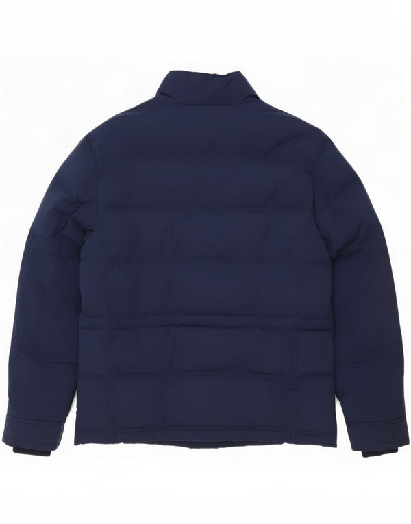 Crew Clothing Chaqueta acolchada para hombre UK 40 Grande Algodón azul marino