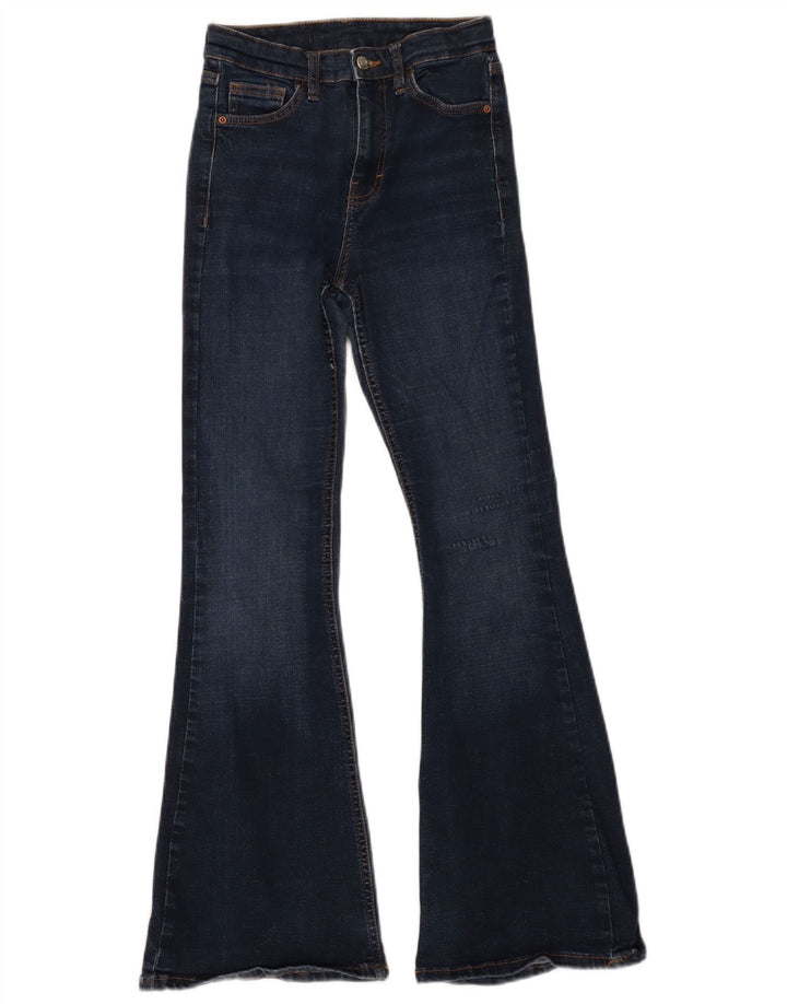 Vaqueros Acampanados Mujer Topshop W26 L29 Algodón Azul