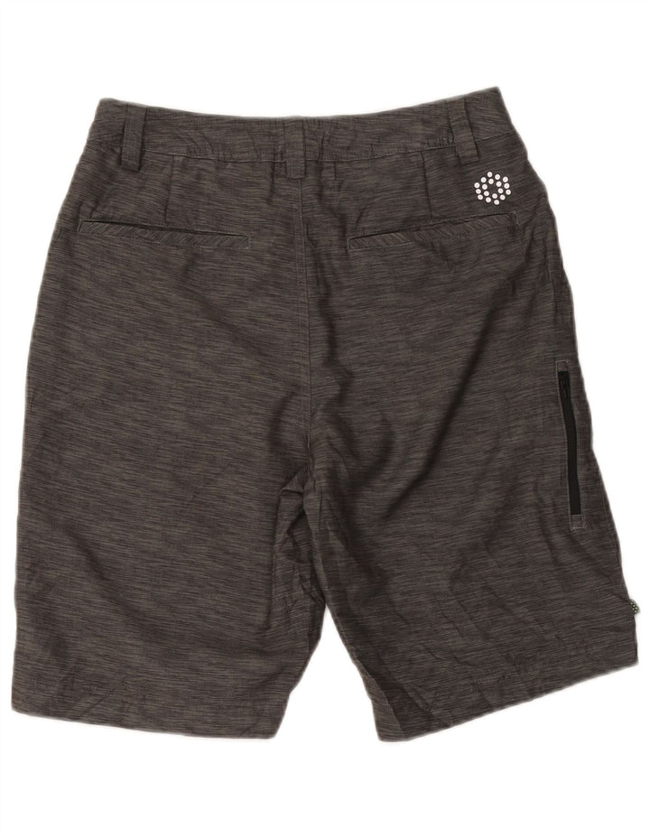 Puma Pantalones cortos cargo para hombre W28 Algodón moteado gris pequeño