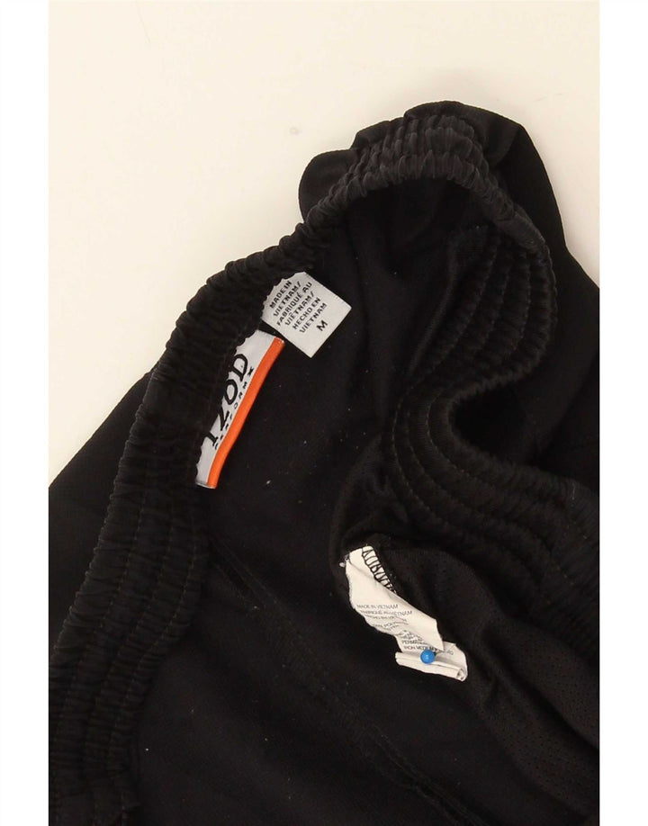 Pantalón Corto Deportivo Izod Hombre Poliéster Negro Mediano