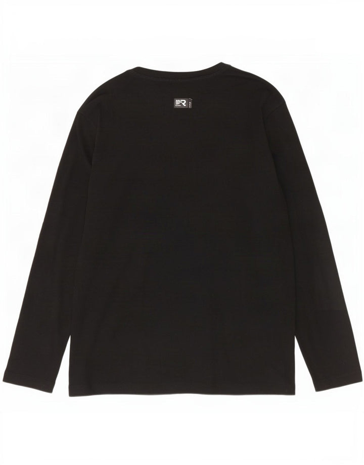 G-Star Hombre Gráfico Top Manga Larga XL Negro