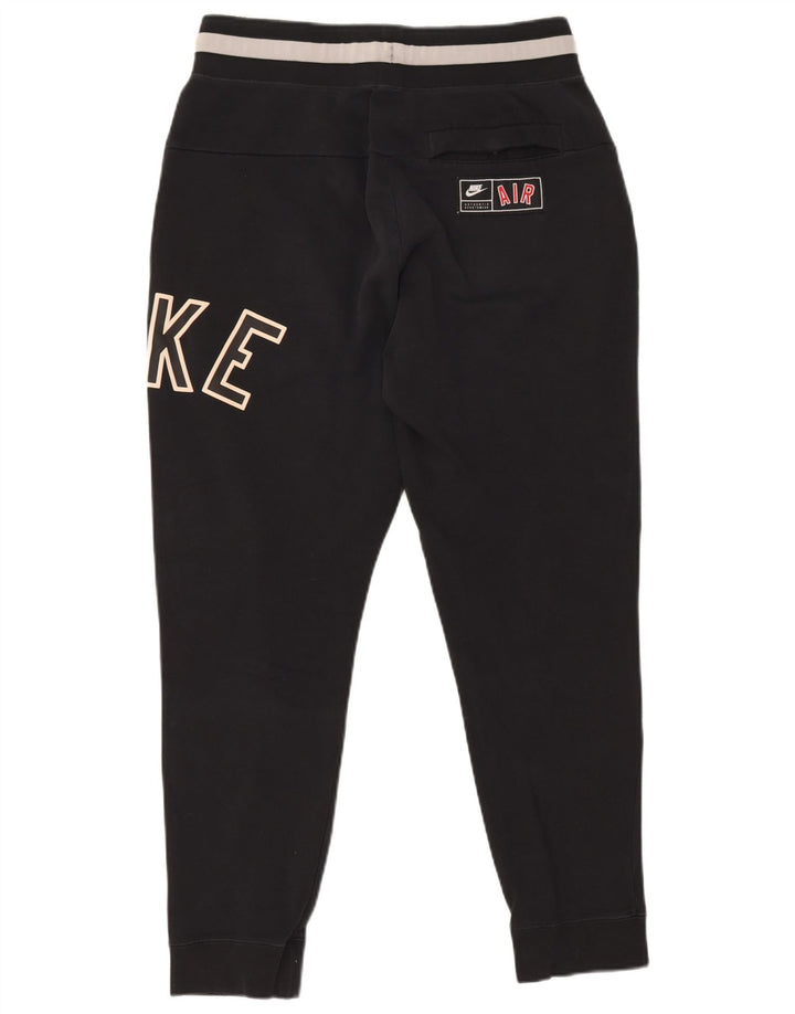 Nike Pantalones De Chándal Con Gráficos Joggers De Algodón Negro Mediano