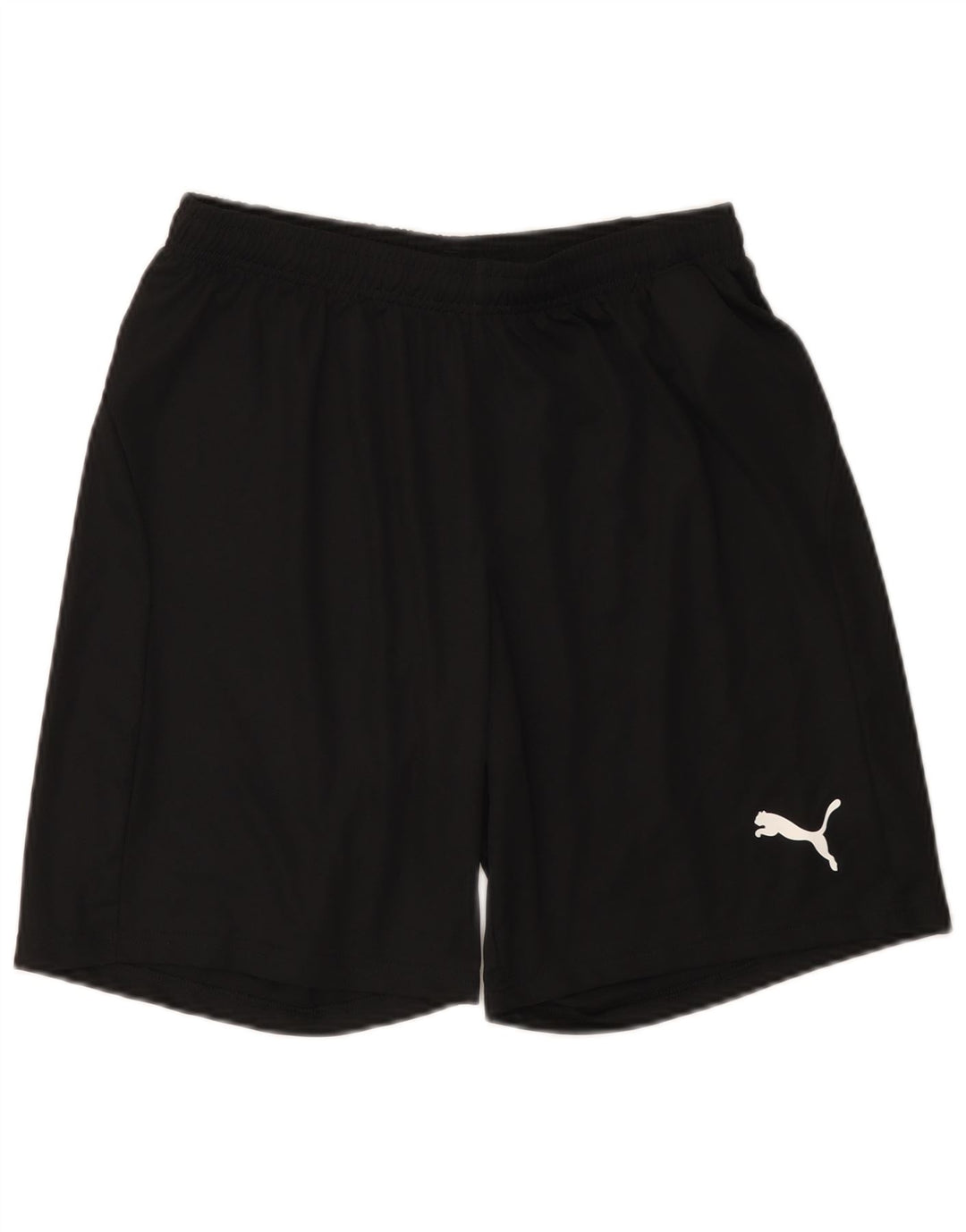 PUMA Pantalones cortos deportivos para hombre Poliéster negro mediano