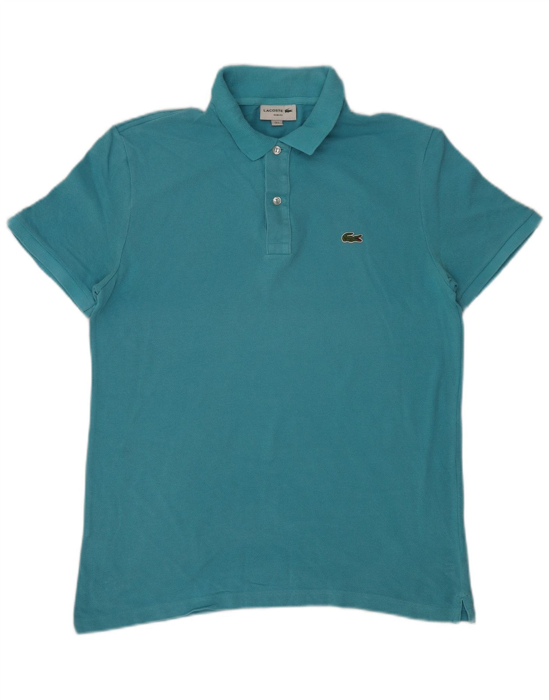 Lacoste Polo Slim Fit para Hombre Talla 5 Grande Algodón Azul