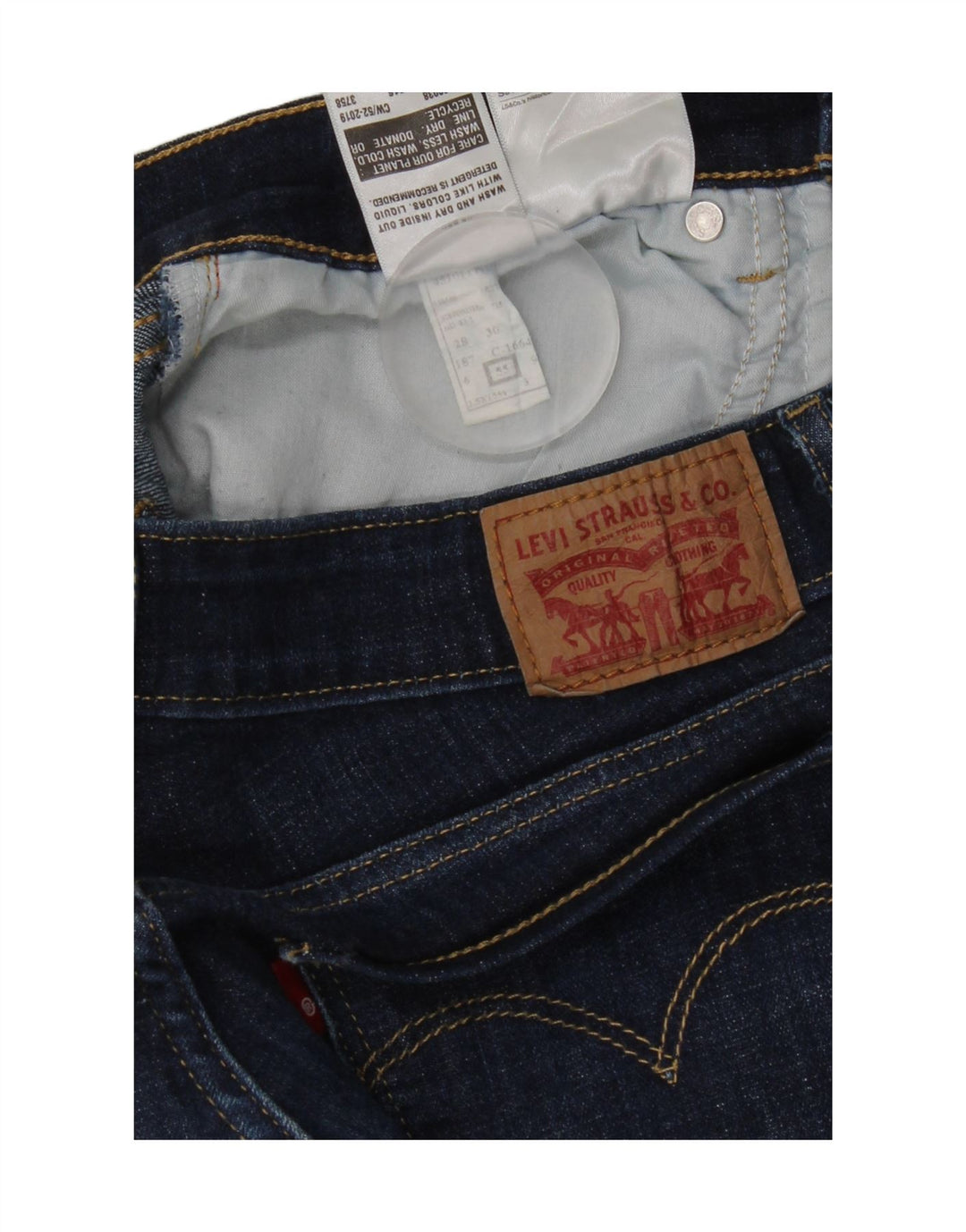 Levi's Vaqueros Bootcut Mujer W28 L30 Algodón Azul