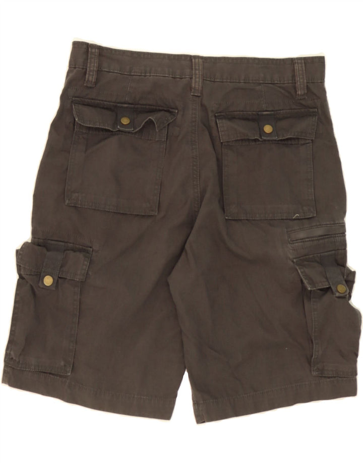 EDDIE BAUER Mens Cargo Shorts W32 Medium Grey Cotton Vintage Eddie Bauer and Second-Hand Eddie Bauer from Messina Hembry 