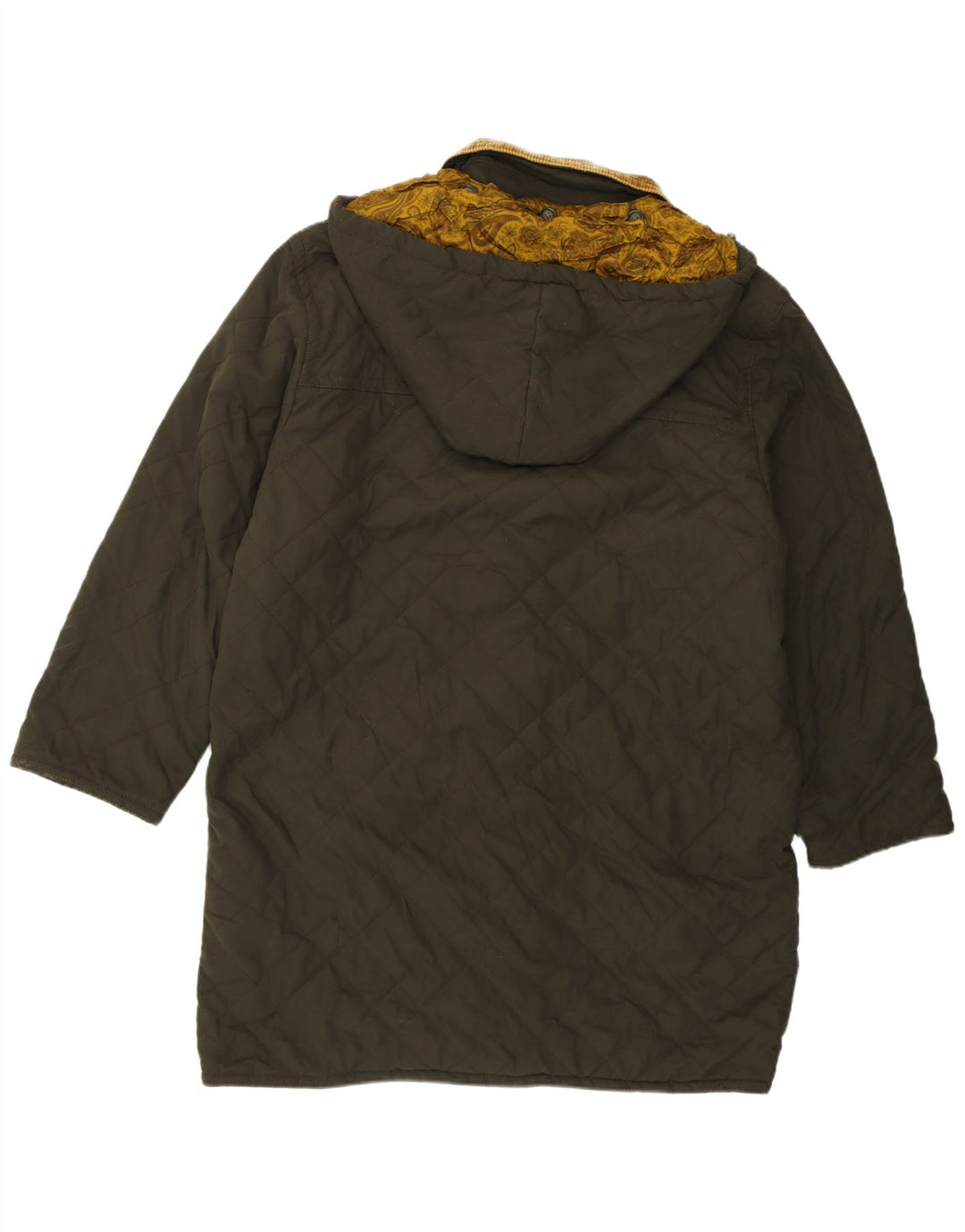 Blue Notes Trenca acolchada con capucha para hombre IT 52 XL Poliéster verde